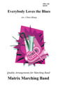 Everybody Loves the Blues Marching Band sheet music cover